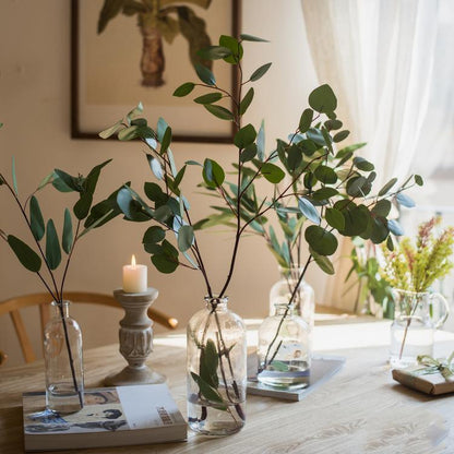  Artificial Faux Eucalyptus Leaf In Various Shapes