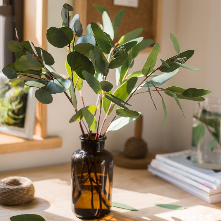  Artificial Faux Eucalyptus Leaf In Various Shapes
