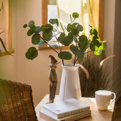  Artificial Faux Eucalyptus Leaf In Various Shapes