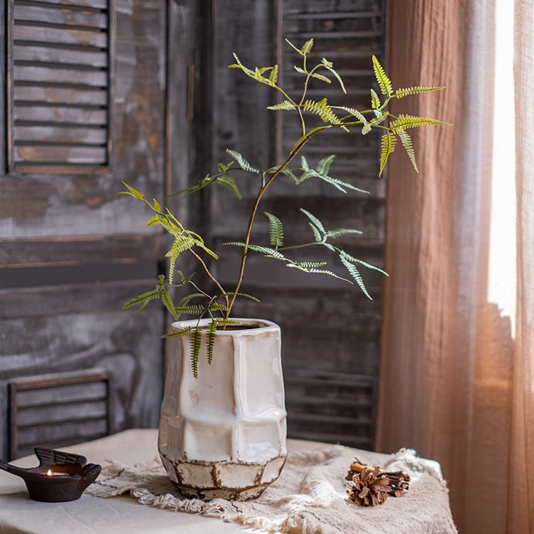  Artificial Faux Forked Fern Stem
