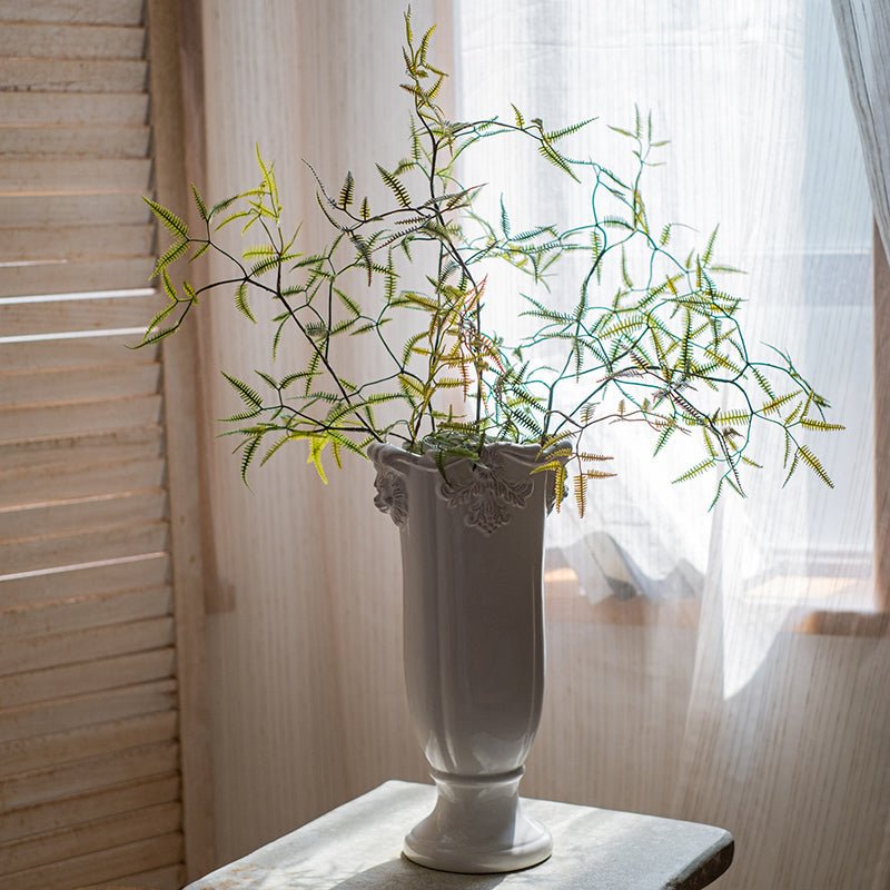  Artificial Faux Forked Fern Stem