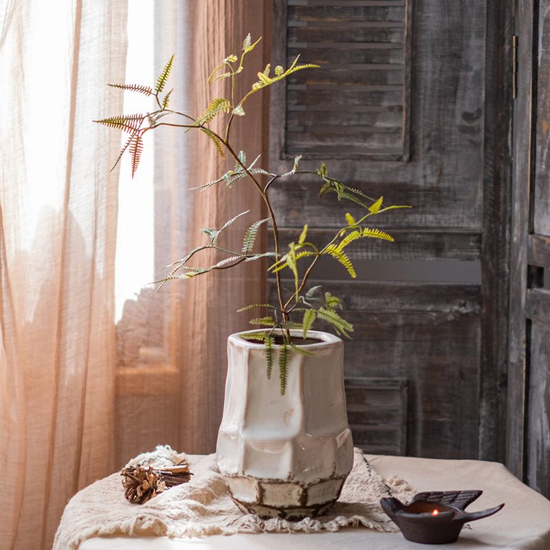  Artificial Faux Forked Fern Stem