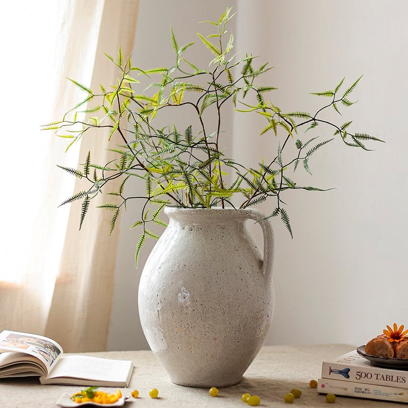  Artificial Faux Forked Fern Stem