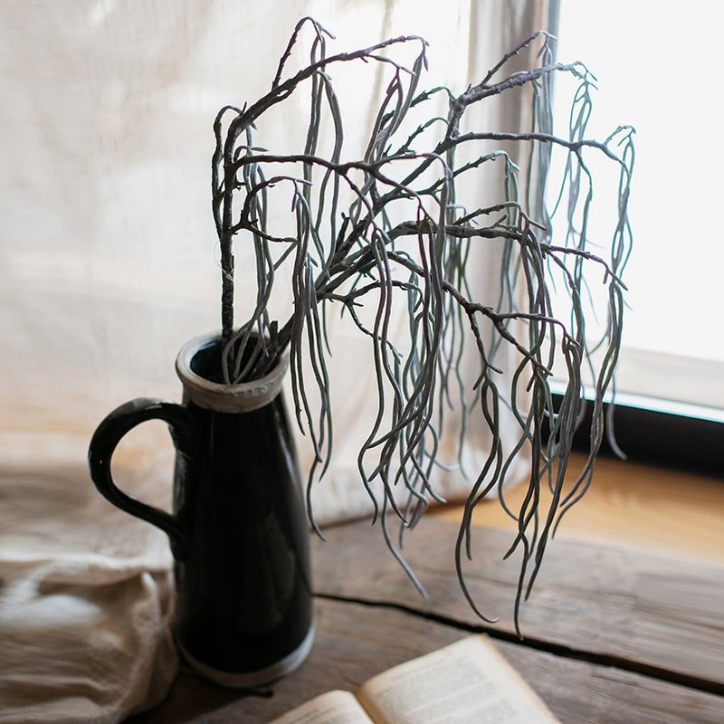  Artificial Faux Let Fall Plant Stem 29" Tall