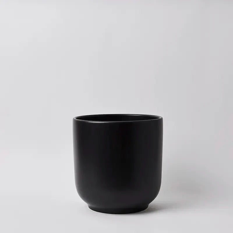  Bell Ceramic Planter – Curvy Indoor Houseplant Pot (6", 8", 10")