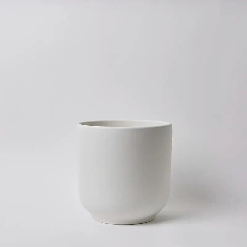  Bell Ceramic Planter – Curvy Indoor Houseplant Pot (6", 8", 10")