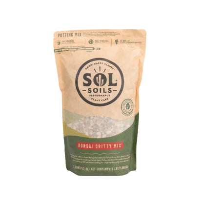  Bonsai Gritty Mix – Fast-Draining Traditional Soil Blend