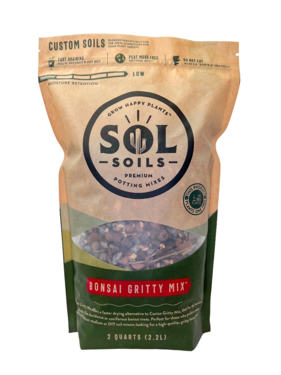  Bonsai Gritty Mix – Fast-Draining Traditional Soil Blend