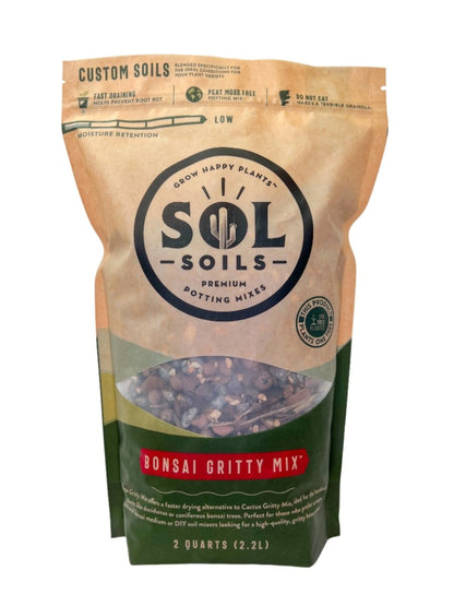  Bonsai Gritty Mix – Fast-Draining Traditional Soil Blend