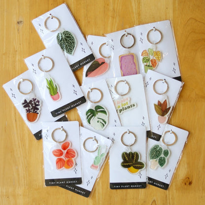  Cactus Plant Acrylic Keychain