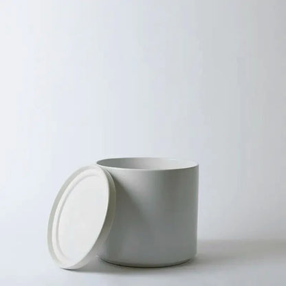  Ceramic Cylinder Planters With Saucer – Modern Indoor & Outdoor Pots In Multiple Sizes