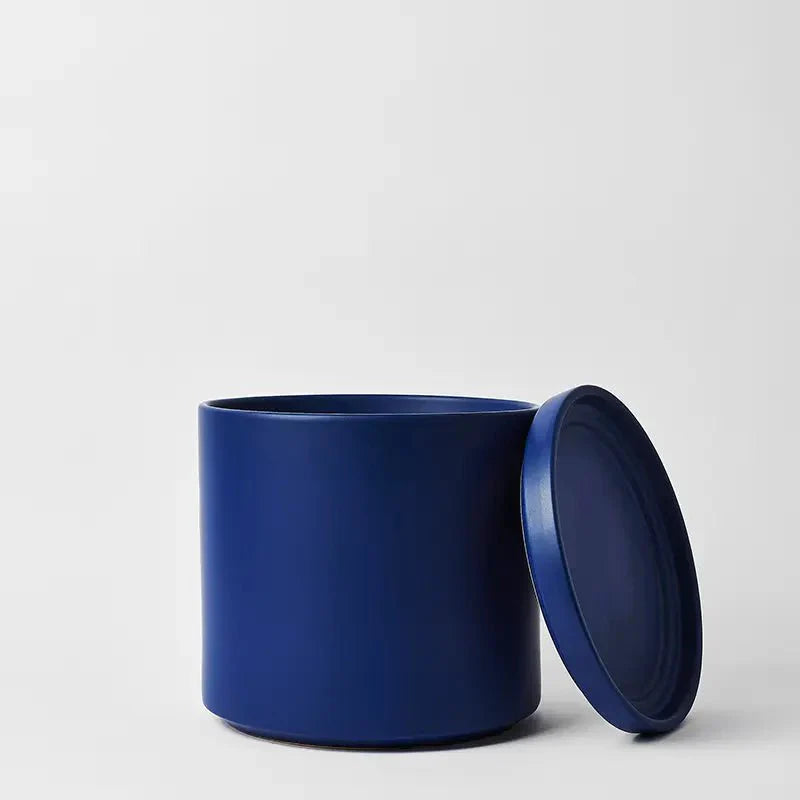  Ceramic Cylinder Planters With Saucer – Modern Indoor & Outdoor Pots In Multiple Sizes