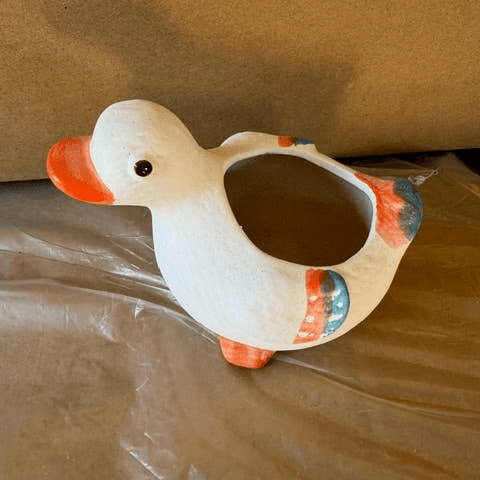  Ceramic Duck Planter