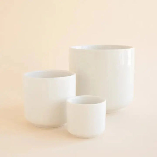  Charlie Planter | White