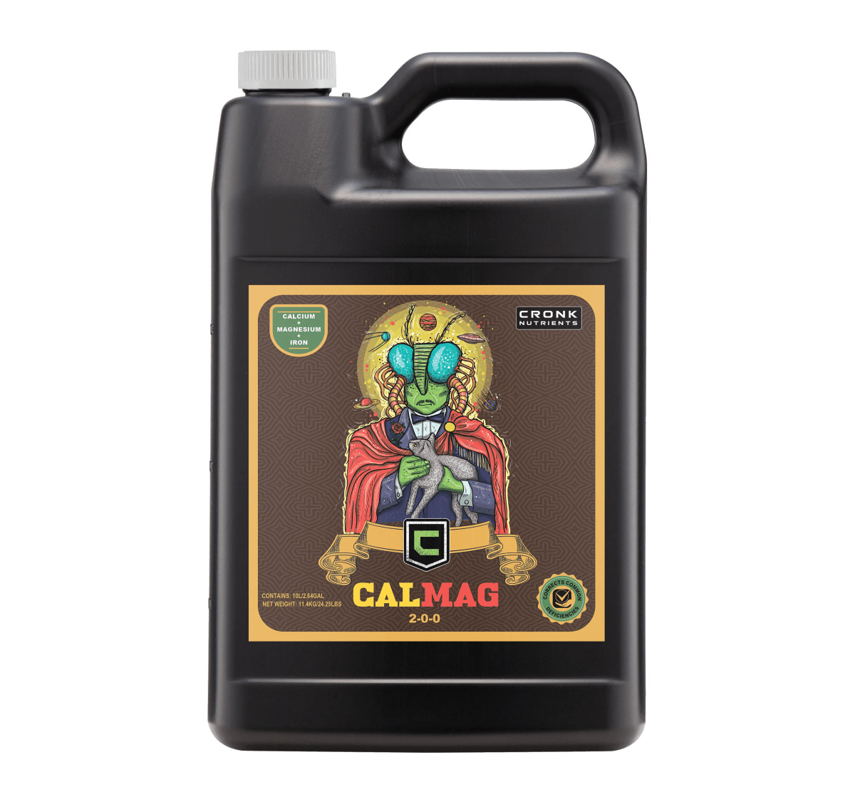  Cronk Nutrients CalMag 2-0-0 | Calcium, Magnesium & Iron Plant Supplement