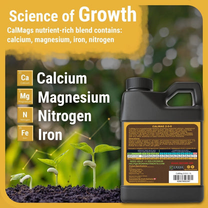  Cronk Nutrients CalMag 2-0-0 | Calcium, Magnesium & Iron Plant Supplement