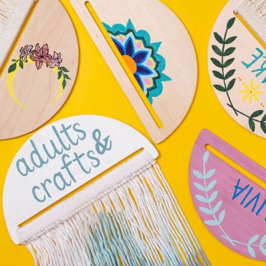  Dip Dyed Wall Hanging Kit | DIY Customizable Macramé Home Decor