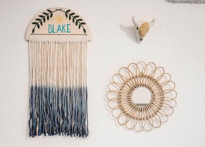  Dip Dyed Wall Hanging Kit | DIY Customizable Macramé Home Decor