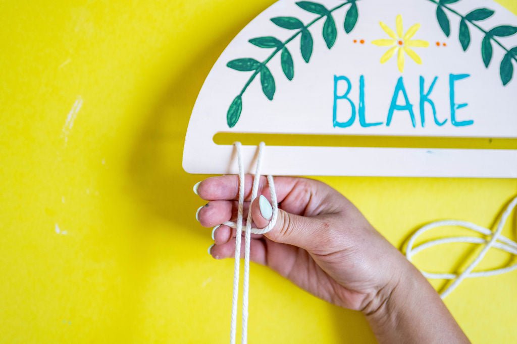 Dip Dyed Wall Hanging Kit | DIY Customizable Macramé Home Decor
