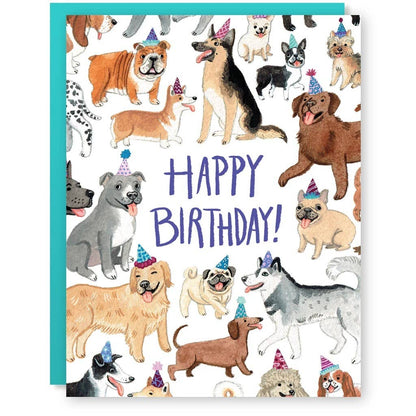  Dogs Birthday Card