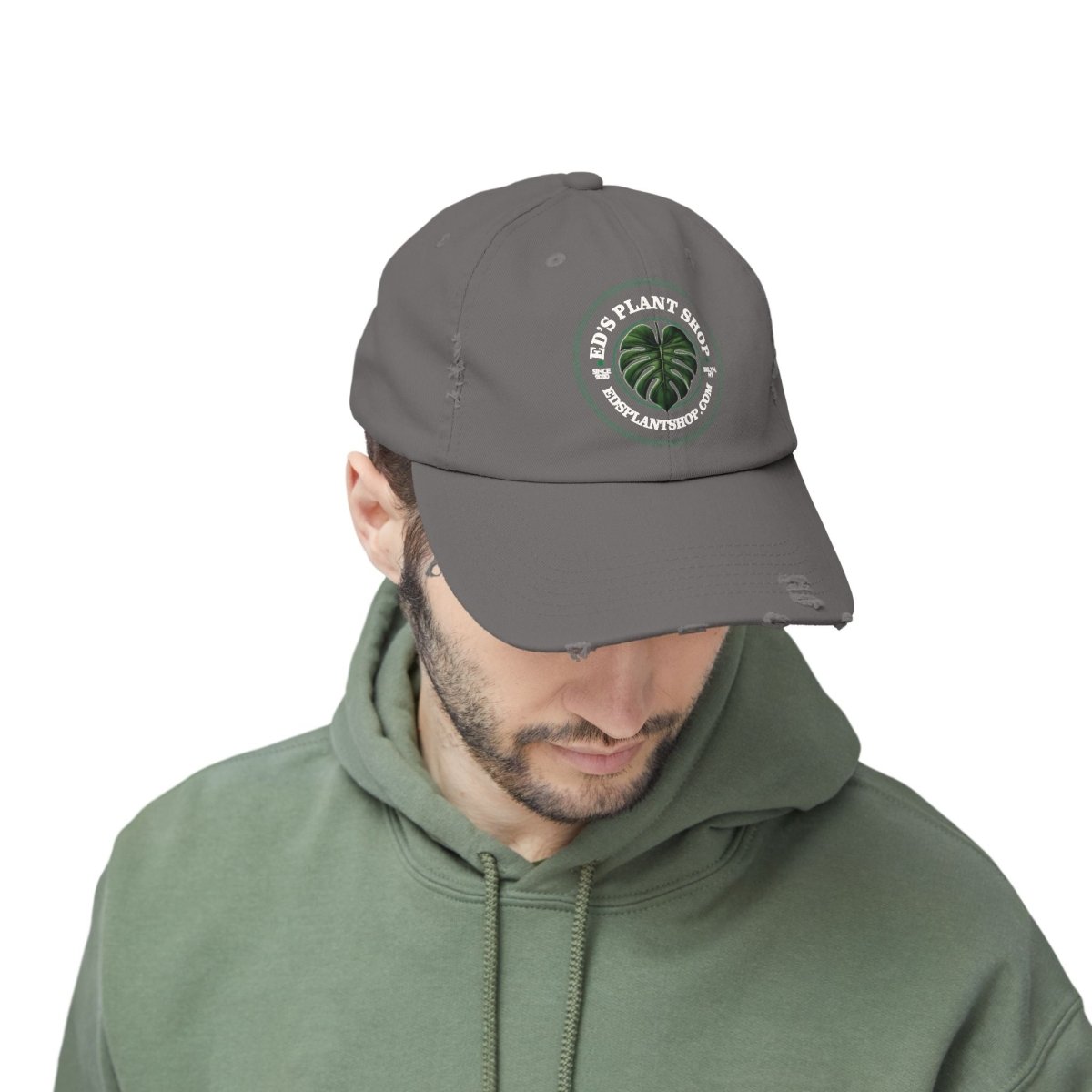  Ed's Plant Shop - Adjustable Fit Custom Distressed Cotton Twill Hats