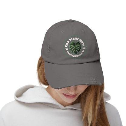  Ed's Plant Shop - Adjustable Fit Custom Distressed Cotton Twill Hats
