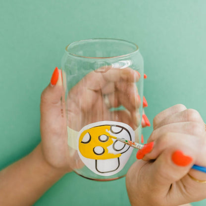  Enamel Glass Painting Kit | DIY Glassware Art Set