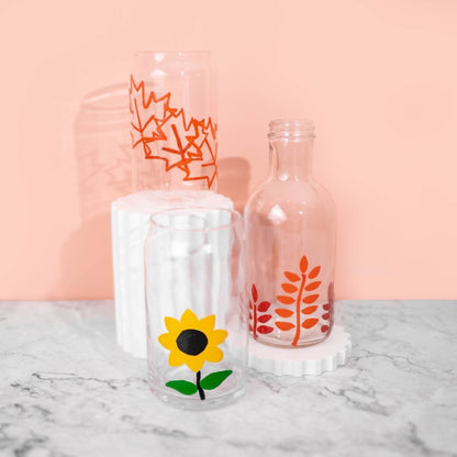  Enamel Glass Painting Kit | DIY Glassware Art Set