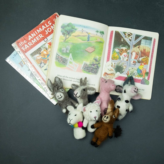  Finger Puppets - Barnyard Buddies