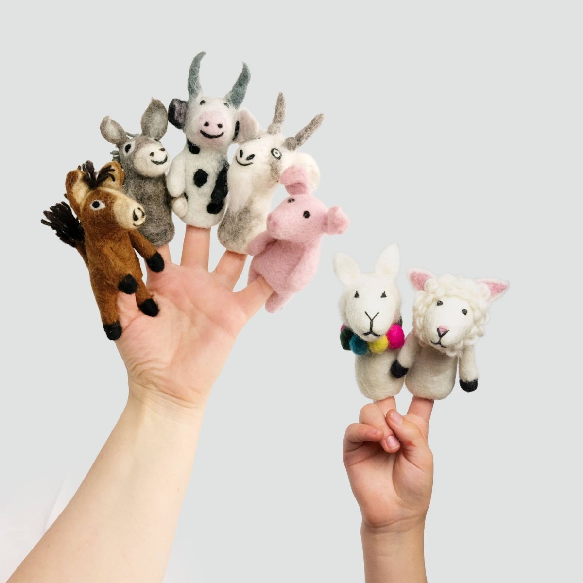  Finger Puppets - Barnyard Buddies