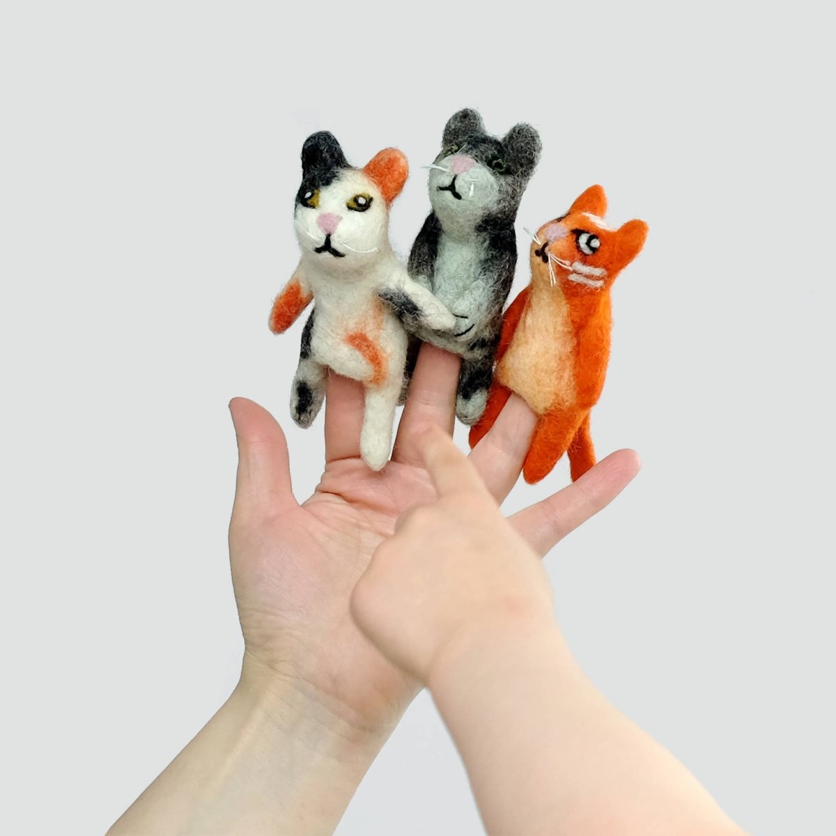  Finger Puppets - Cats