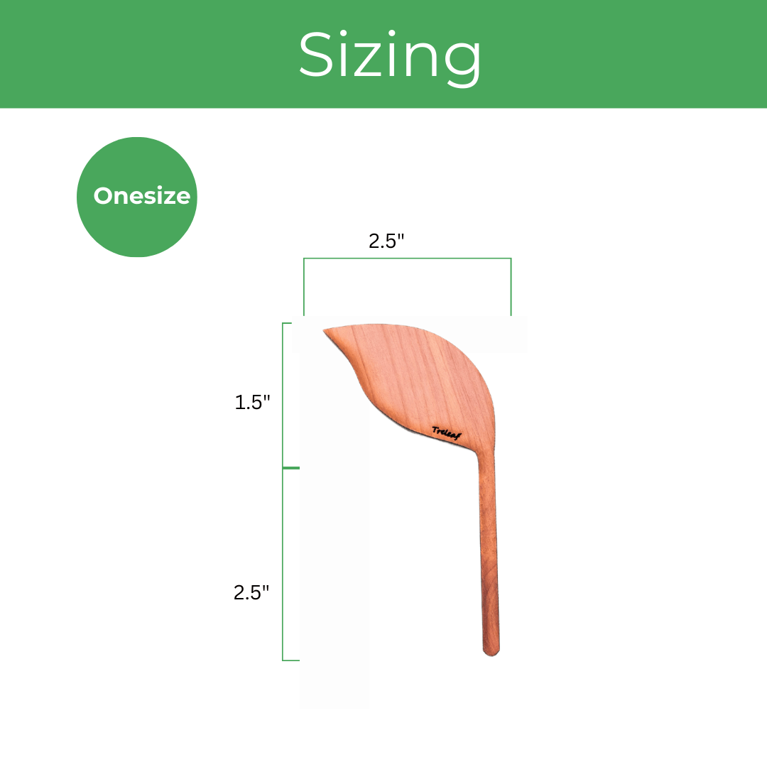  Folia – Wooden Leaf-Shaped Plant Tags (Set Of 12)