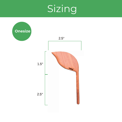  Folia – Wooden Leaf-Shaped Plant Tags (Set Of 12)