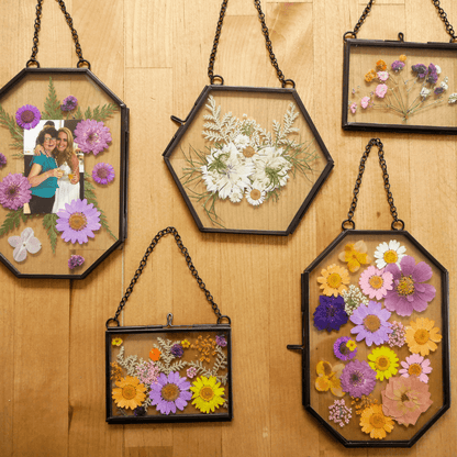  Framed Pressed Flowers Kit