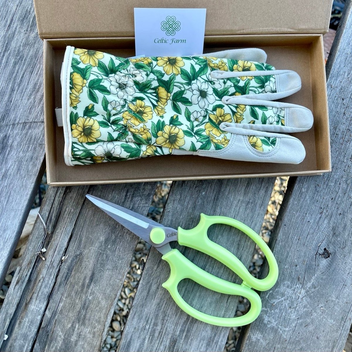  Garden Gift Box - Gloves And Garden Snips