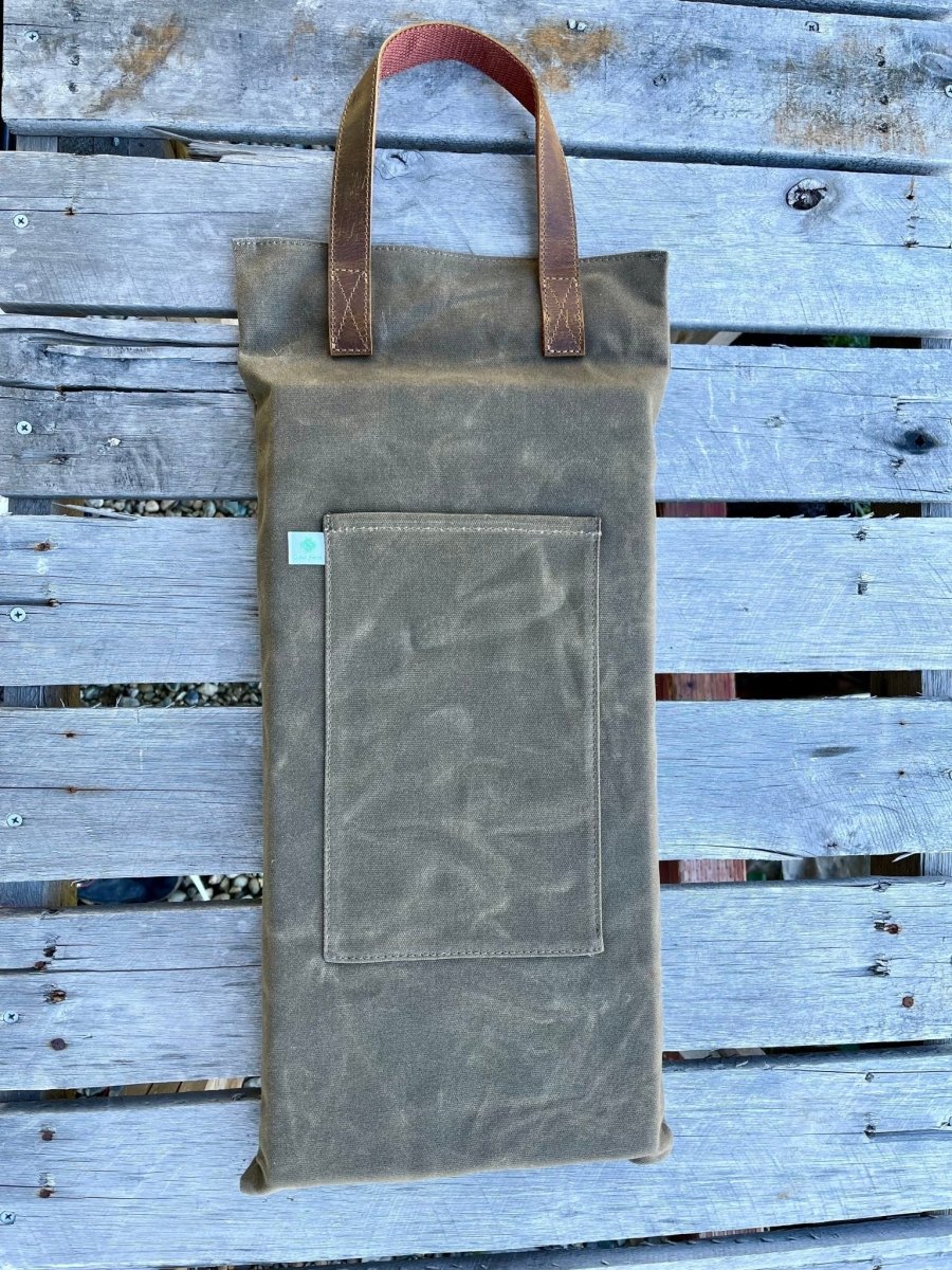  Garden Kneeler Pad - Waxed Canvas Garden Pad