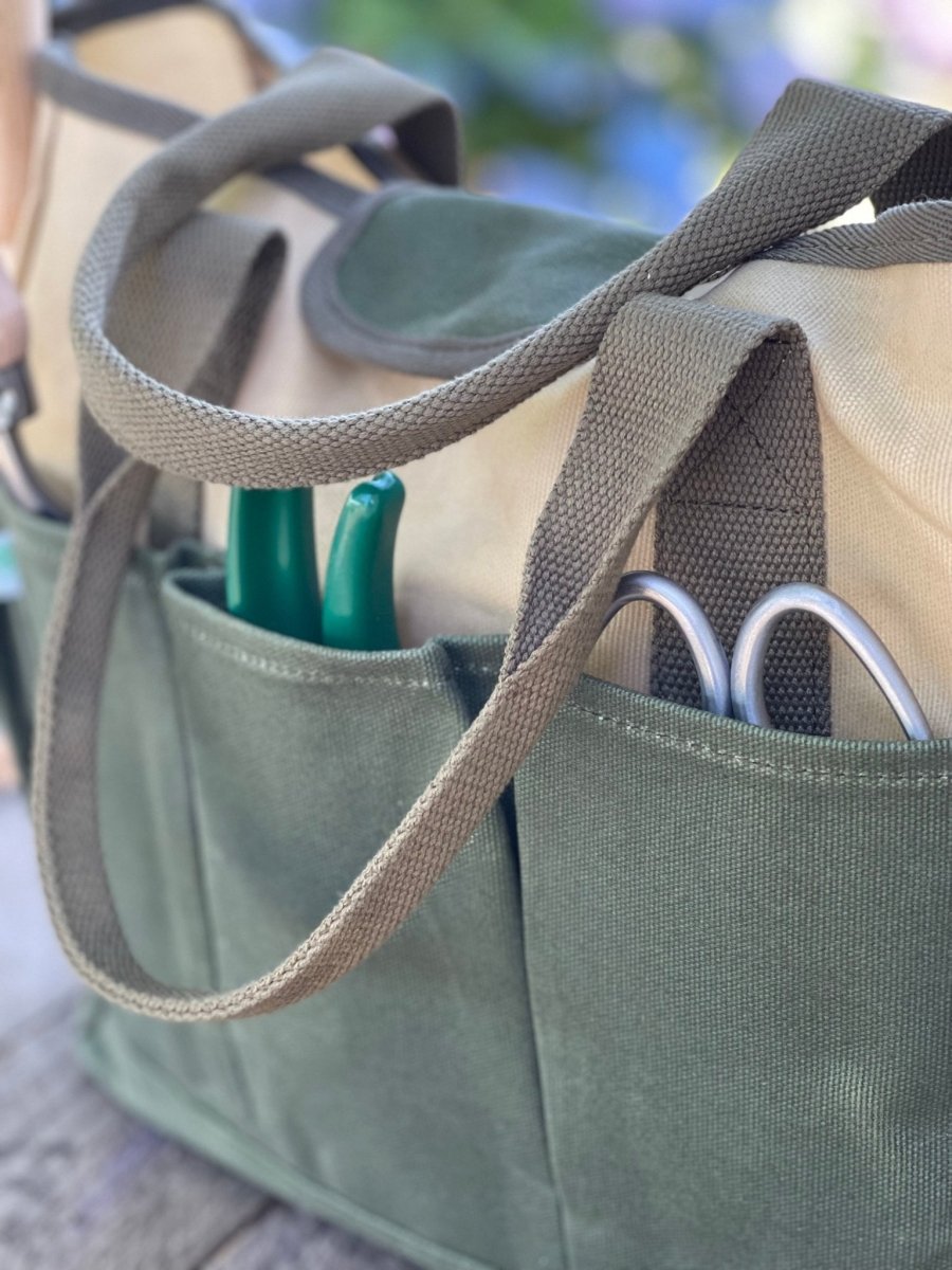  Garden Tool Bag - Heavy Waxed Canvas