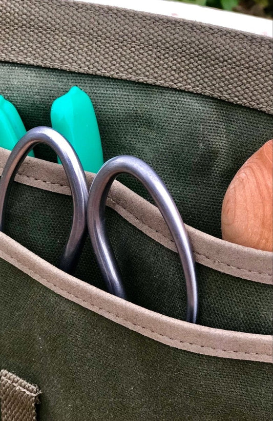  Garden Tool Belt - Waxed Canvas For Gardening