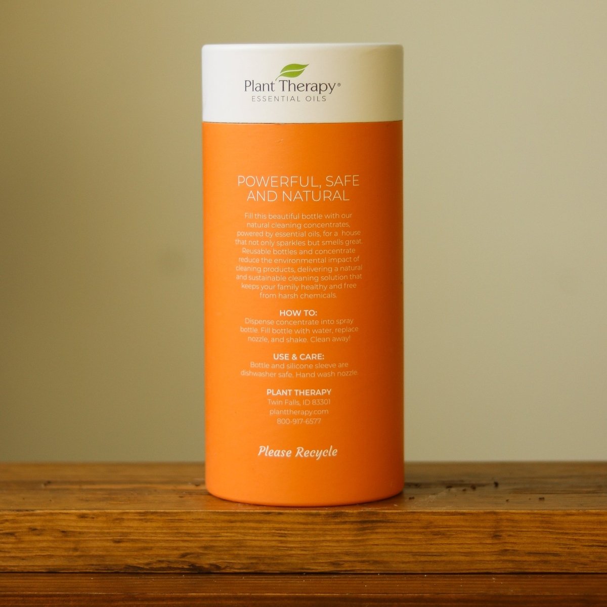  Glass Spray Bottle 16oz - Orange