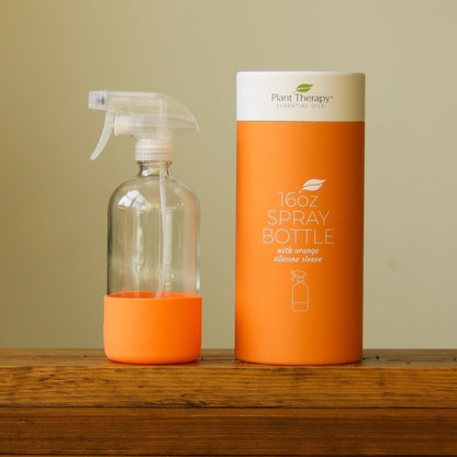  Glass Spray Bottle 16oz - Orange