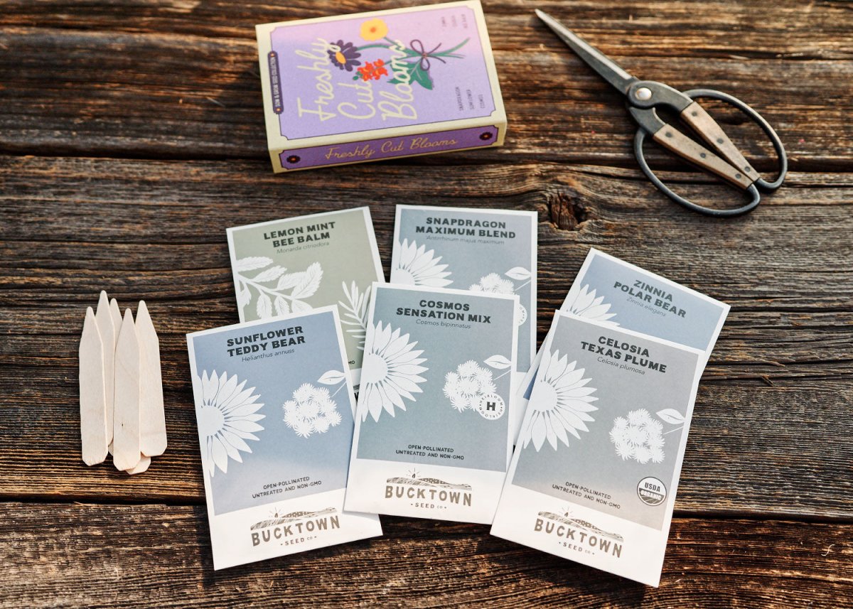 Grow Your Own Cut Flower Garden Kit – Backyard Bouquets Made Easy!
