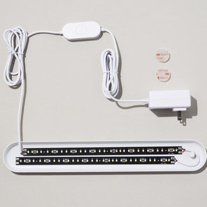 Growbar White LED Grow Light Fixture (Online Only) | Under Cabinet Or Shelf Mount