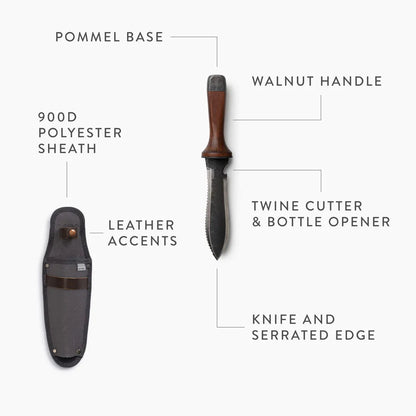 Barebones Hori Hori Ultimate Sheath- Protect Your Tool In Style