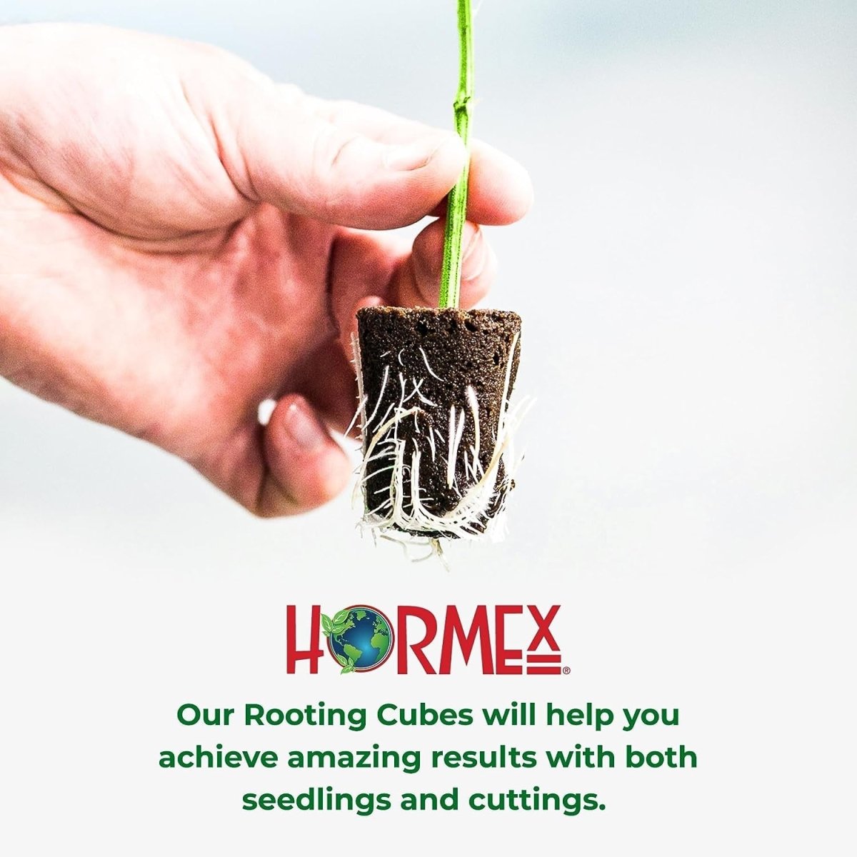  Hormex Rooting Cubes – Organic Peat & Coco Plugs For Cuttings & Seedlings