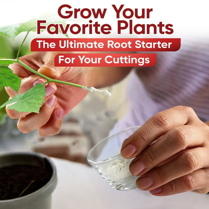  Hormex Rooting Powder Pack – #3, #8 & #16 High-Strength Cloning Kit For Semi-Softwood To Hardwood Cuttings