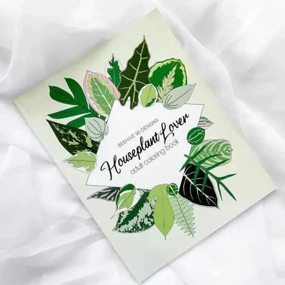  Houseplant Lover Coloring Book | 50 Pages Of Botanical Bliss
