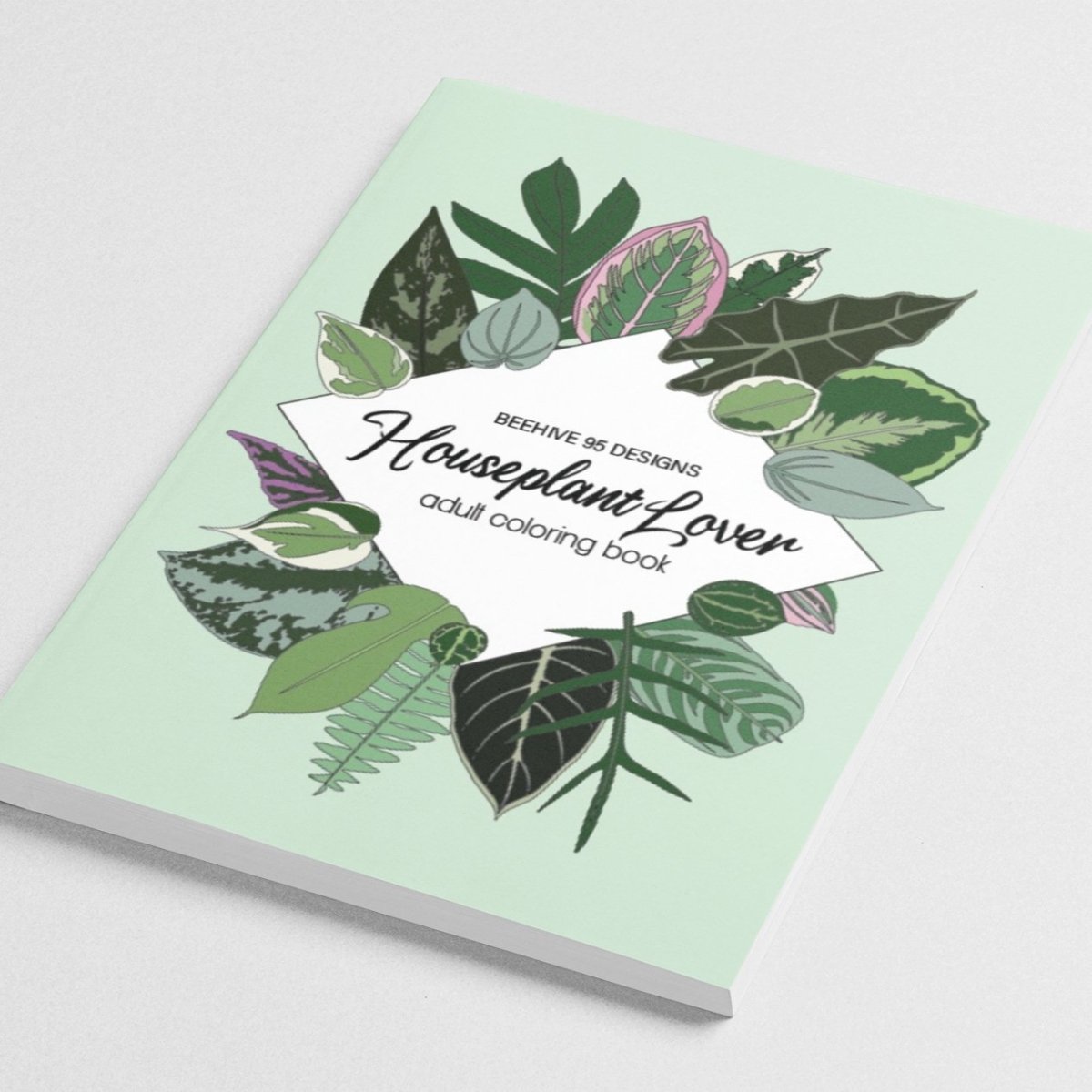  Houseplant Lover Coloring Book | 50 Pages Of Botanical Bliss