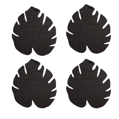  Kostr™ Double‑Sided Leaf‑Shaped Plant Coasters | Eco‑Friendly Home Decor