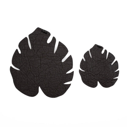  Kostr™ Double‑Sided Leaf‑Shaped Plant Coasters | Eco‑Friendly Home Decor