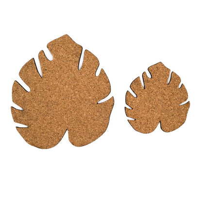  Kostr™ Double‑Sided Leaf‑Shaped Plant Coasters | Eco‑Friendly Home Decor